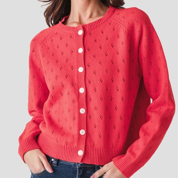 Things Between Sweaters - Things Between Pointelle Cardigan